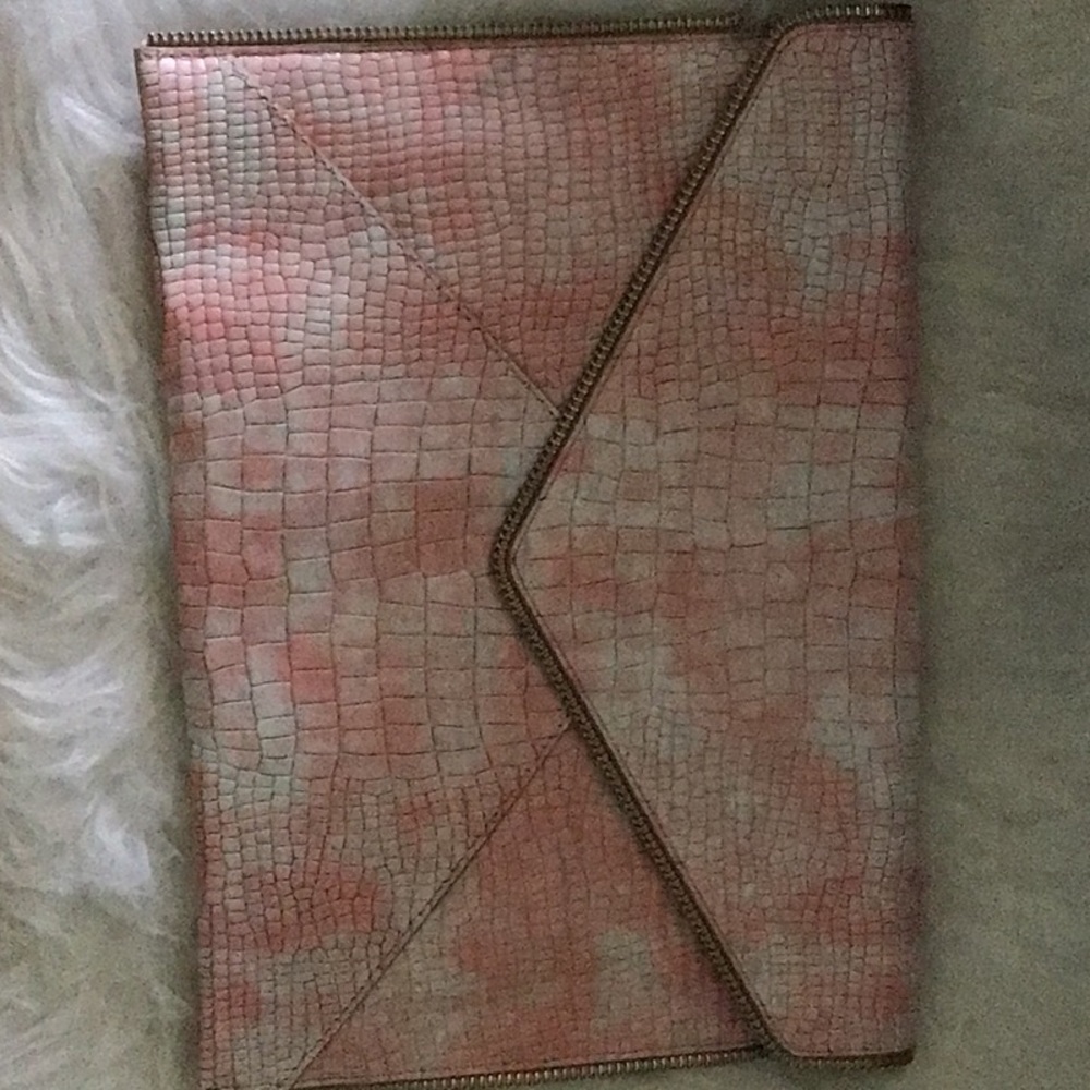 Rebecca Minkoff envelope clutch/ tablet holder New with tags